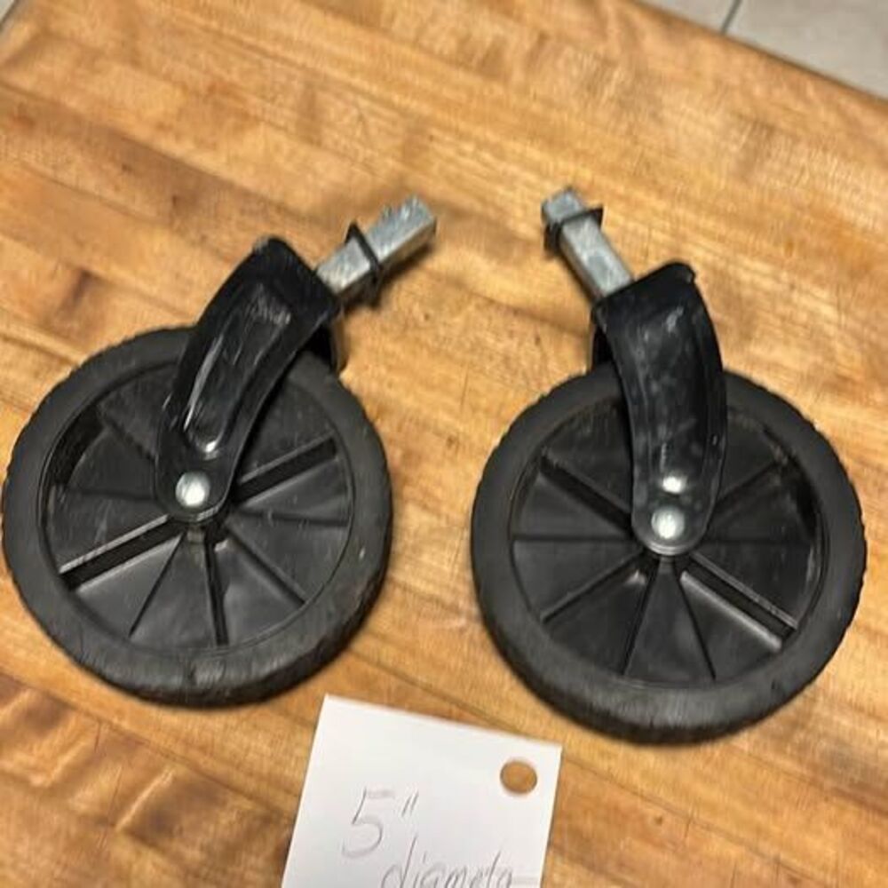 Pair of 5" Walker Wheels